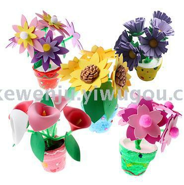 Sponge paper, EVA colored foam paper, handmade materials for kindergartens Specification image