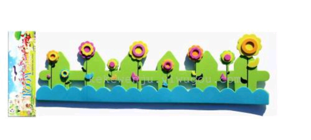 EVA three-layer fence wall EVA wall stickers