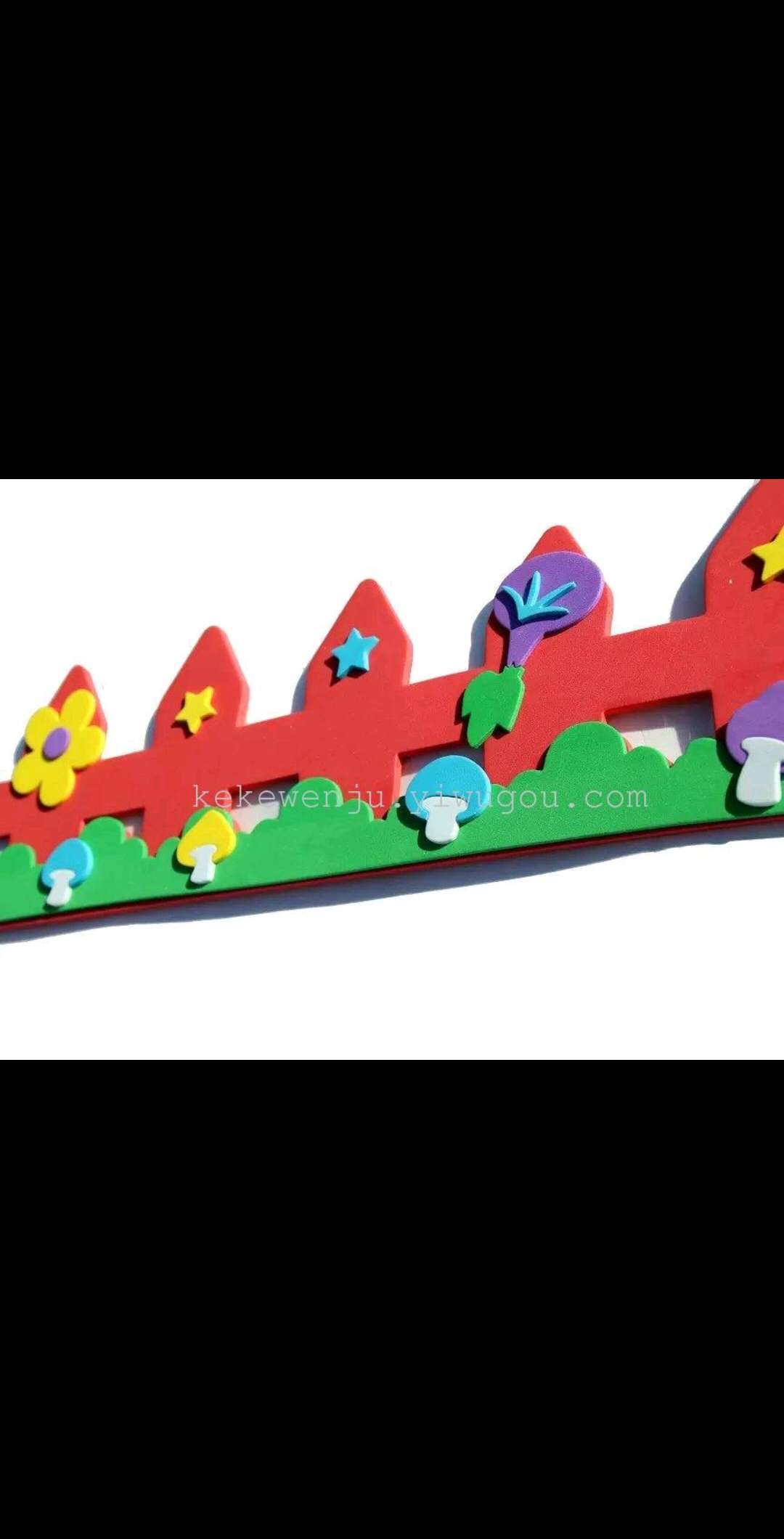 EVA three-layer fence wall EVA wall stickers Application Scenario
