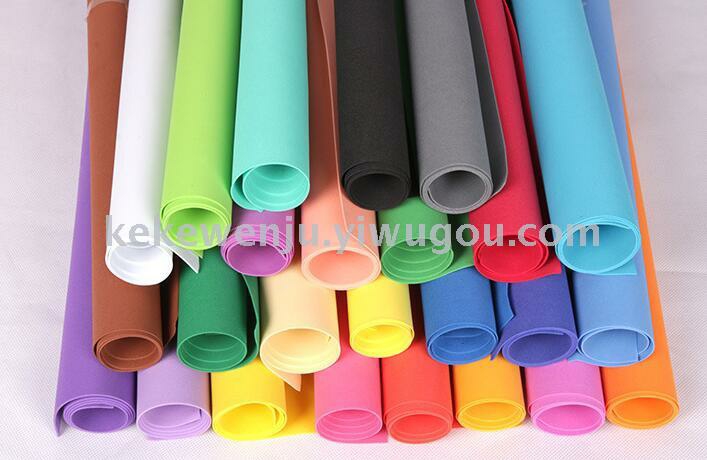Sponge paper, EVA colored foam paper, handmade materials for kindergartens details Picture