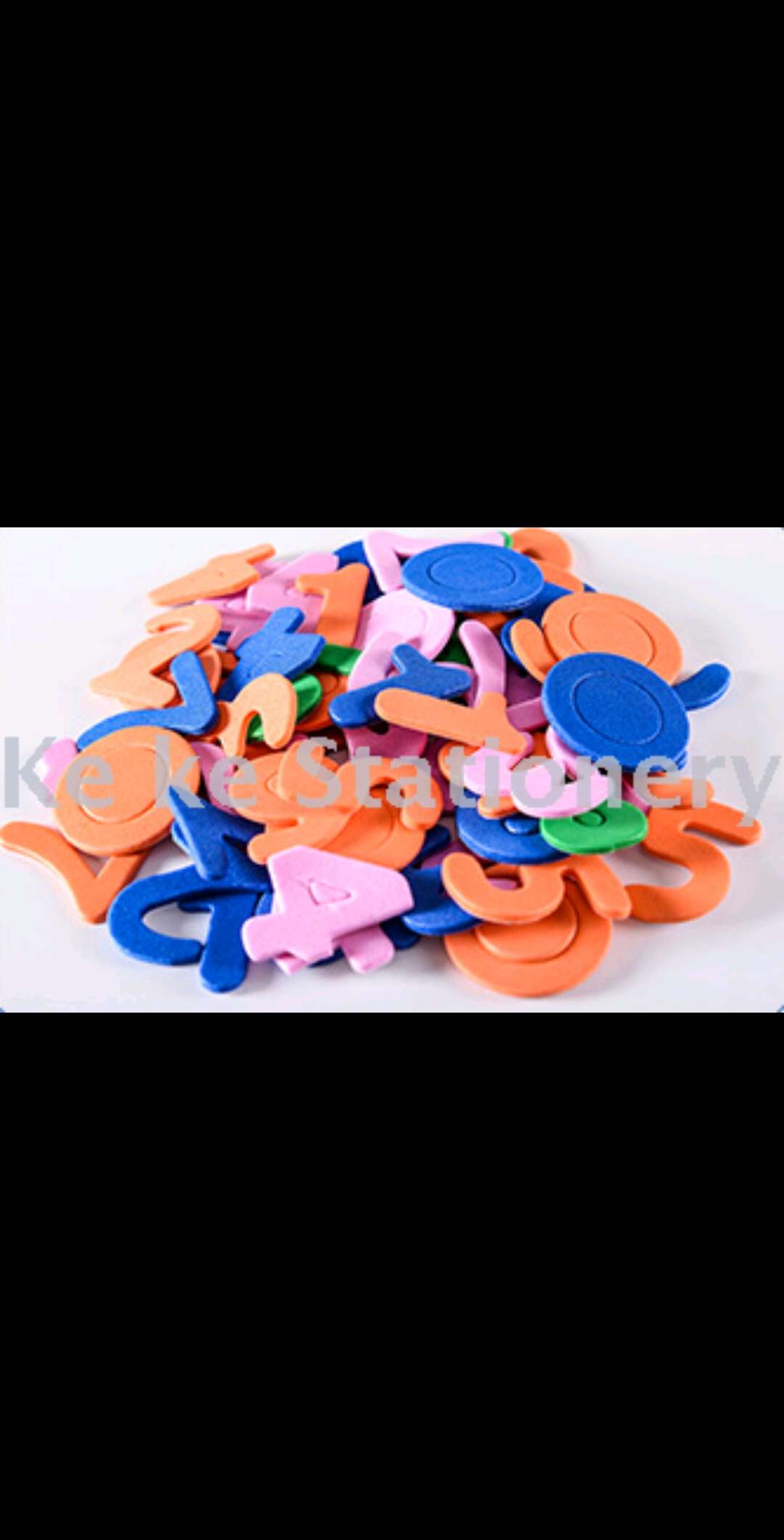 DIY children's handmade adhesive EVA stickers for Marine animals and flowers Application Scenario