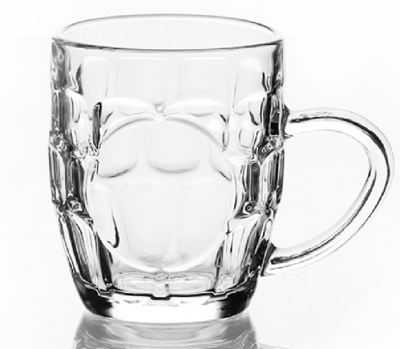 Personalized lead-free glass cups, ZB01-300 for hotels and inns