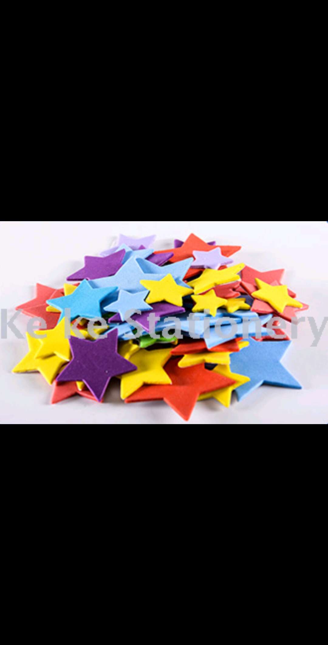DIY children's handmade adhesive EVA stickers for Marine animals and flowers Item Picture