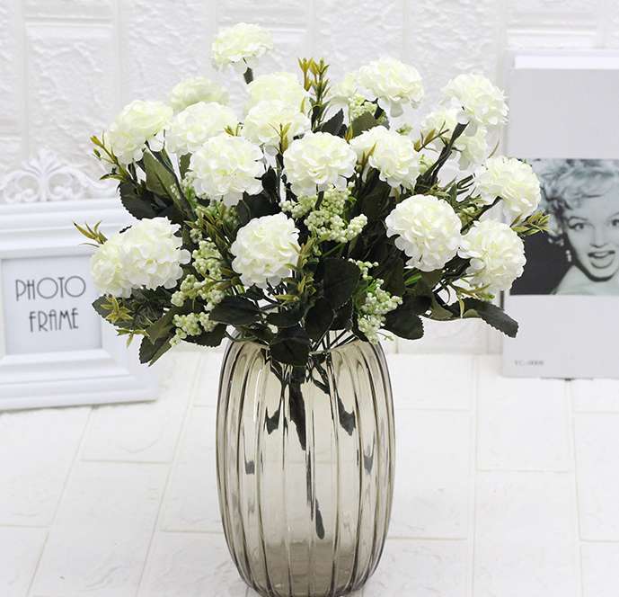 Factory direct sales of 7-head oil painting tubular hydrangeas from Huaxida undefined