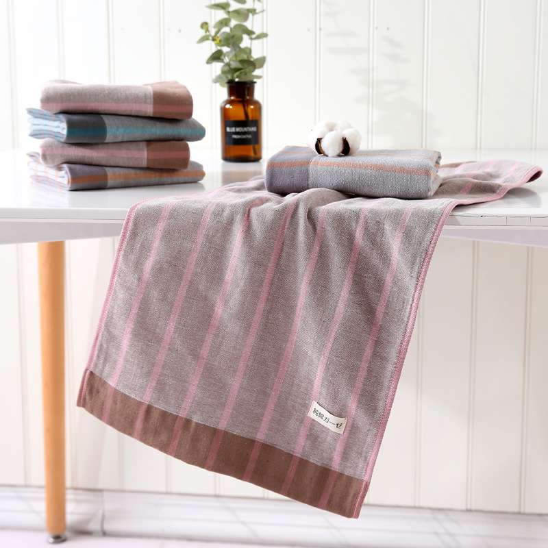 义乌好货 福甜-厂家直销纯棉毛巾双层纱布柔软吸水礼品公司定制产品图