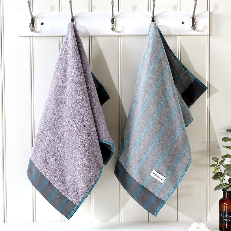 义乌好货 福甜-厂家直销纯棉毛巾双层纱布柔软吸水礼品公司定制细节图