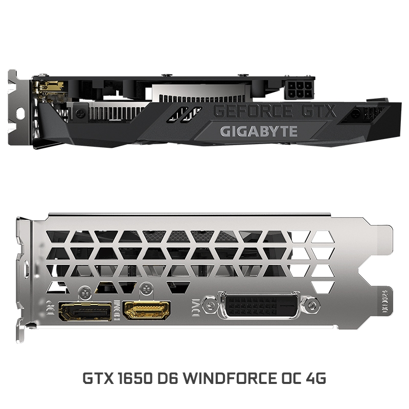 新品技嘉GTX1650 WF2OC/OC 4G台式机GDDR6吃鸡电脑游戏独立显卡产品图