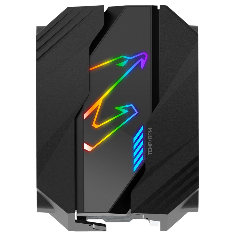 技嘉AORUS ATC800电脑RGB静音Intel amd多平台CPU风冷风扇散热器产品图