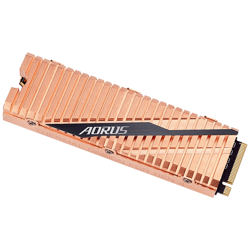 技嘉AORUS NVMe Gen4 SSD 500G/1TB/2TB固态硬盘电脑游戏M.2硬盘（1TB）