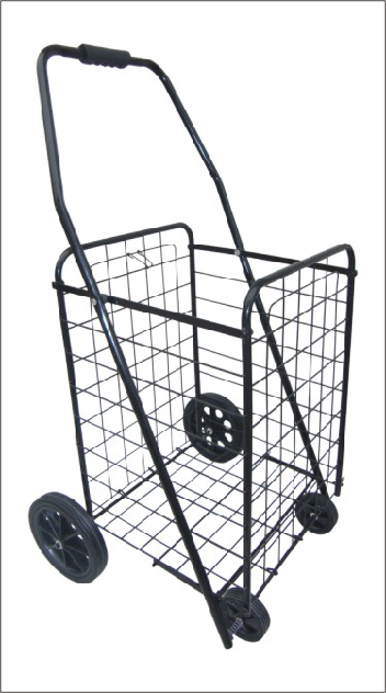 The large grocery cart, foldable shopping cart, can be pulled together with the cart to tow the vegetable basket cart and push the supermarket small truck