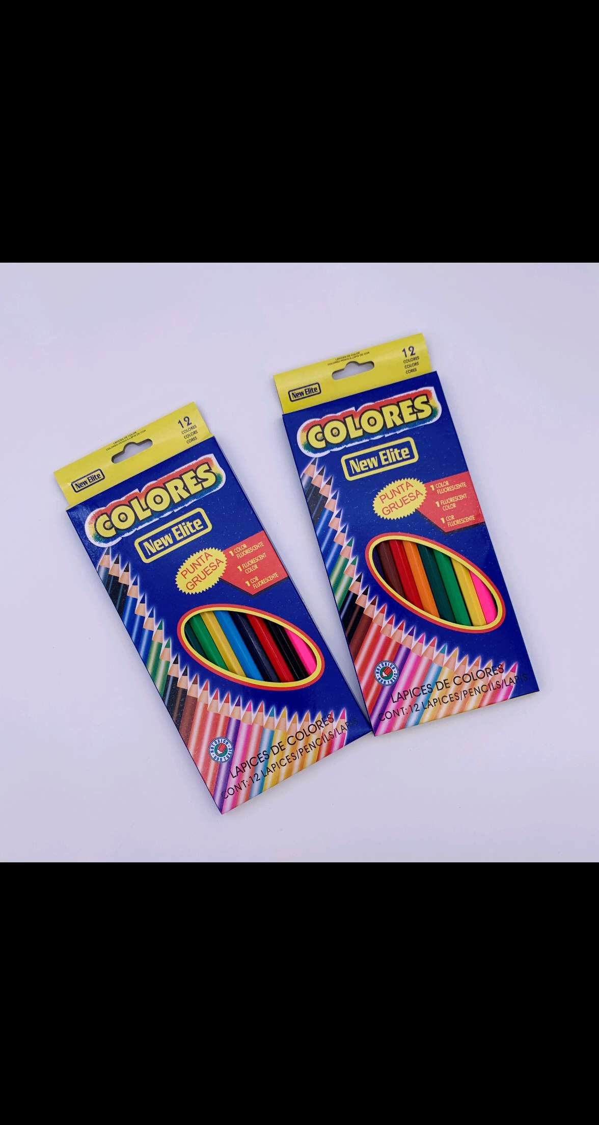 7-12 colored pencils, drawing pencils