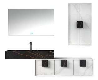 Digu Select Bathroom Cabinet Kuwait Series DG-D227 details Picture
