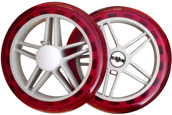 Shopping cart wheel shopping cart small trailer small pull cart wheel hand pull wheel accessories rubber mute thumbnail