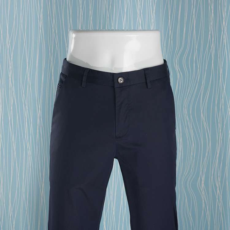 Foreign trade tail single shear label spring and summer men's casual pants loose business straight overalls breathable work pants thumbnail