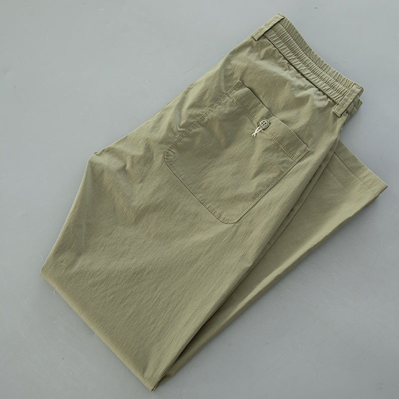 Feel good! Summer thin quick-dry casual pants Men's foreign trade line shear slimming overalls elastic sports pants thumbnail