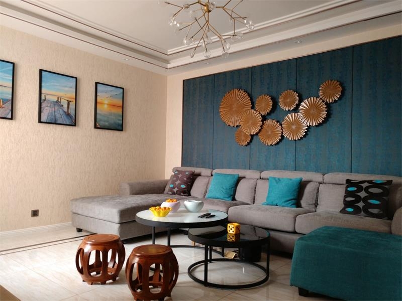 客厅墙饰新中式壁饰墙面装饰 墙上挂件沙发背景壁挂 店面升级清仓细节图