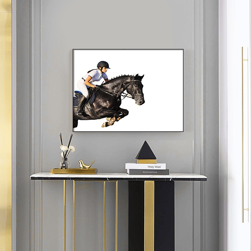 装饰画/阿拉伯/挂画装饰画/欧美抽象画/挂在墙上的阿拉伯语白底实物图