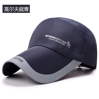 夏季男女防晒遮阳运动速干鸭舌棒球帽细节图