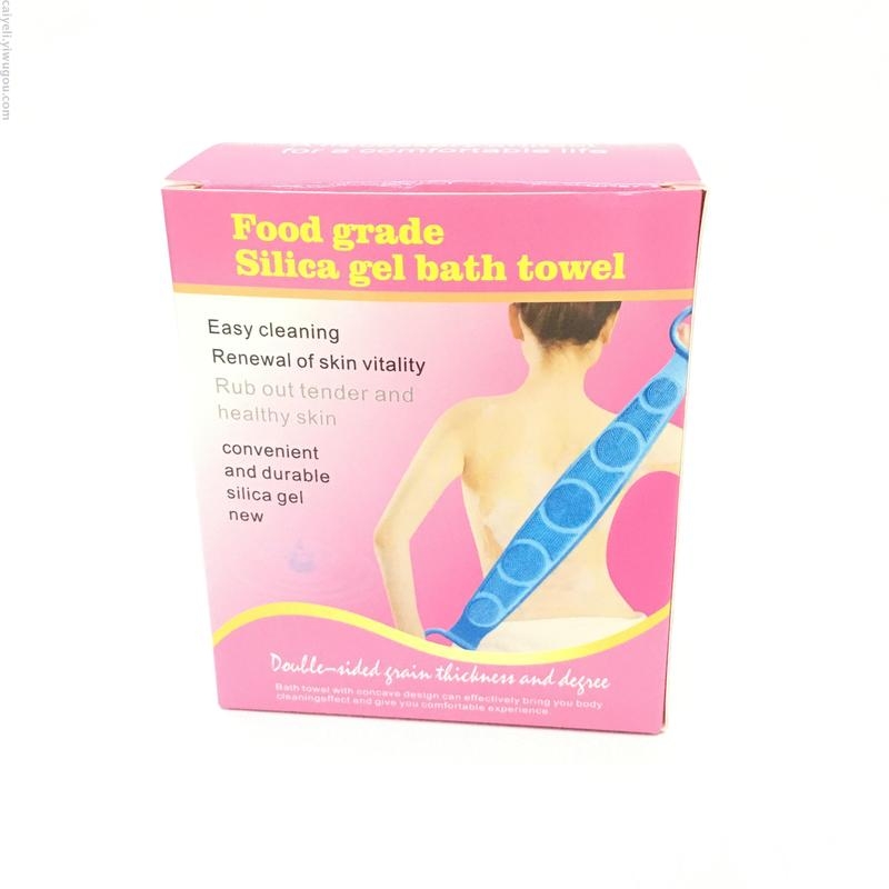 The silica gel scrubbing towel is strong and decontamination scrubbing god adult men and women take a bath and rub the back without pain thumbnail