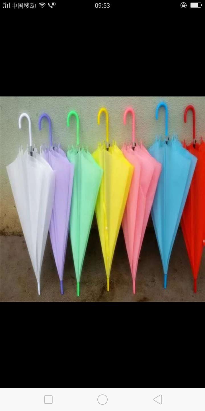 透明伞，环保伞图