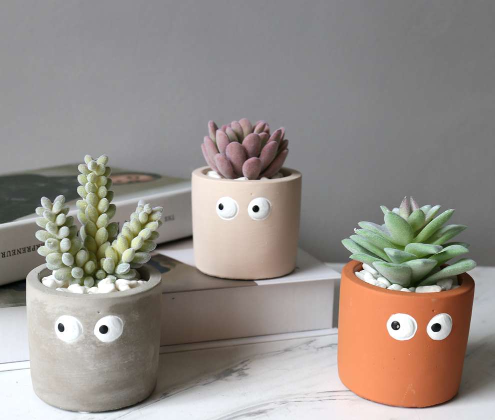 Hanlv handicrafts, creative simulation succulent plant potted plants, bonsai, home decoration ornaments, coffee tables, TV cabinets, dining tables, tabletop decorations, cute items undefined