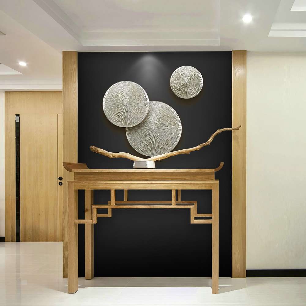 A best-selling wood carving painting for the background hanging of a living room sofa Specification image