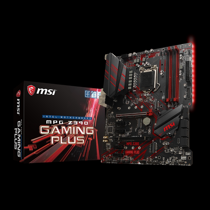 MSI/微星 Z390 GAMING PLUS电脑台式机游戏主板支持8代9代9900CPU