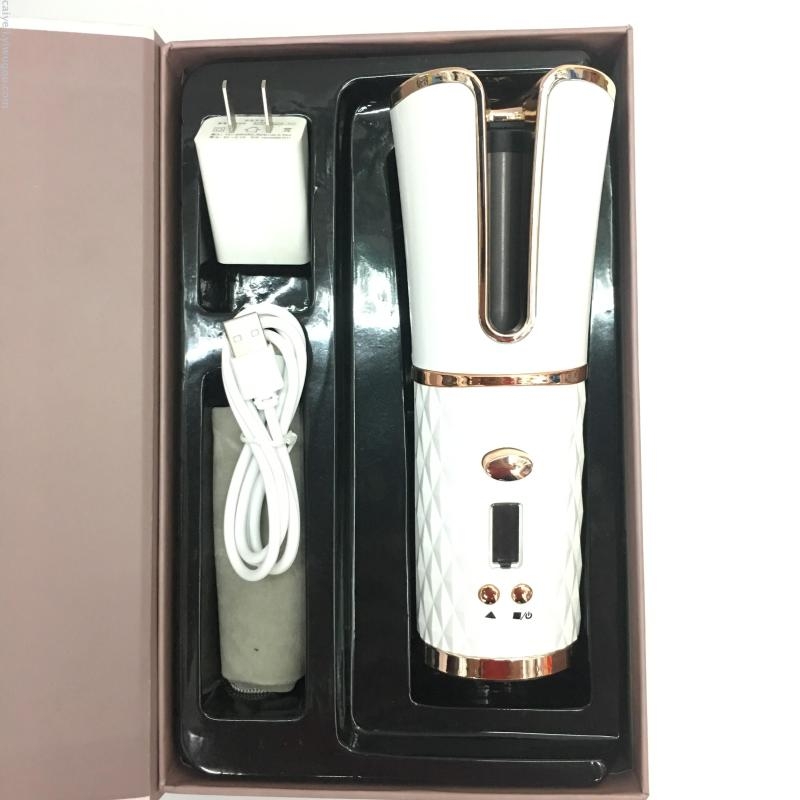 最新款无线自动卷发器多功能充电卷发器旅行卷发器USB无线卷发器详情图7