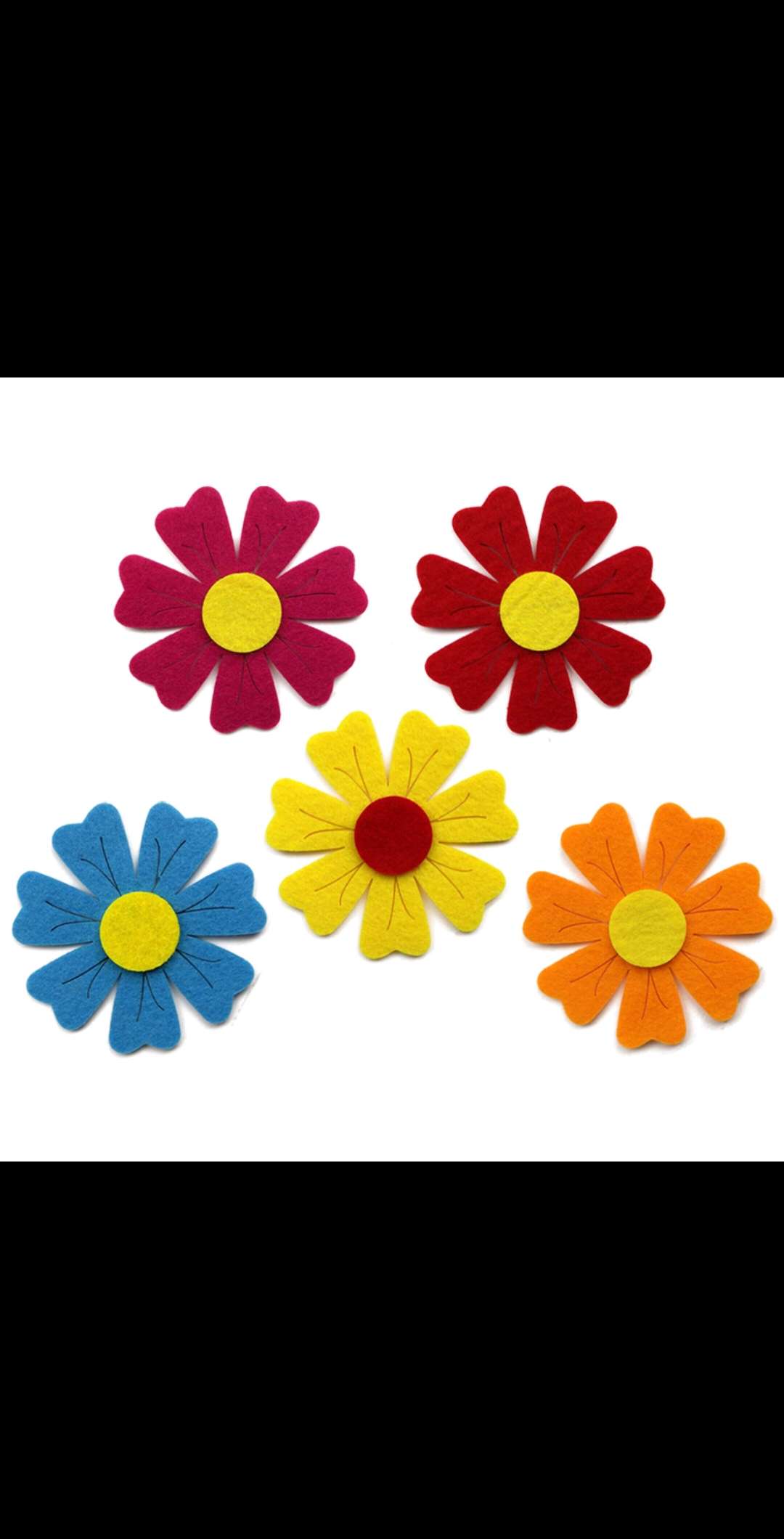 Colored non-woven fabric felt fabric, hand-made non-woven fabric patches,EVA patches, gold powder EVA patches Application Scenario