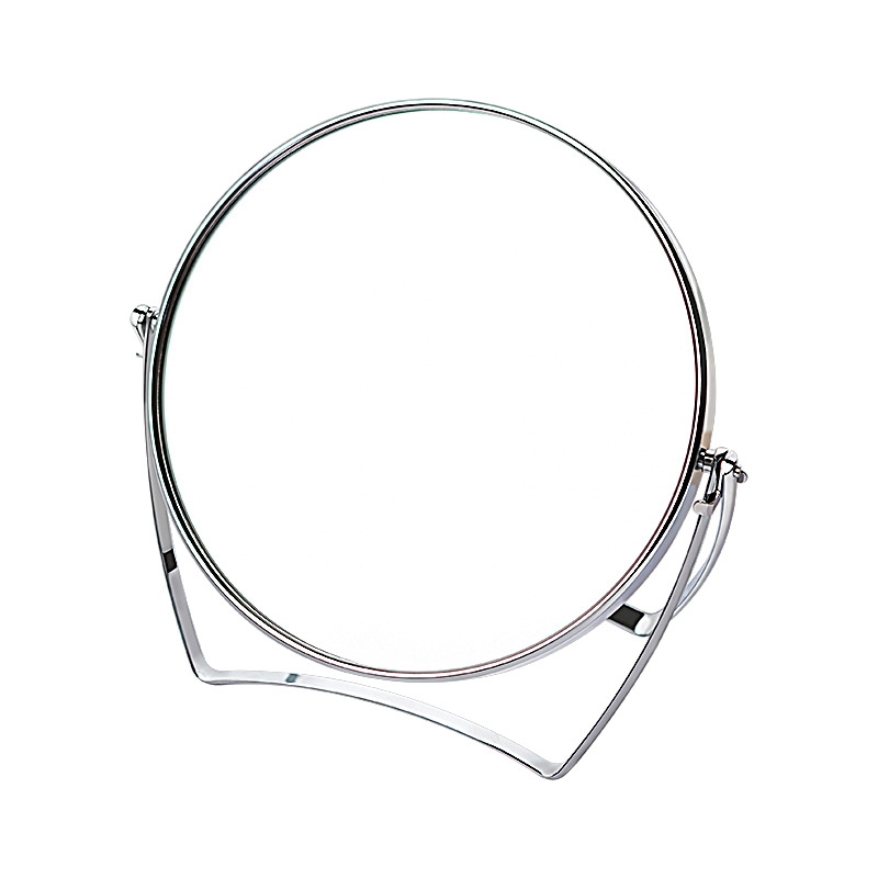 Hd Makeup Mirror Desktop Desktop Simple Dressing Mirror Korea Folding Mirror Portable Round Princess Mirror With You