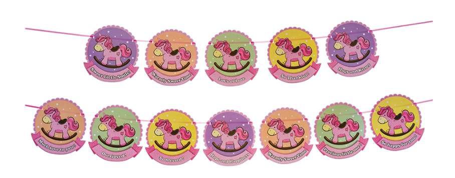 小马宝宝派对横幅