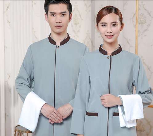 保洁服长袖女秋冬装酒店客房阿姨清洁工作装物业保洁员工作服套装