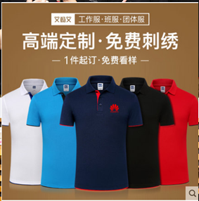 polo衫定制工作服t恤短袖同学聚会服装工衣广告文化衫印logo刺绣
专业定制 多种工艺 时尚大气产品图