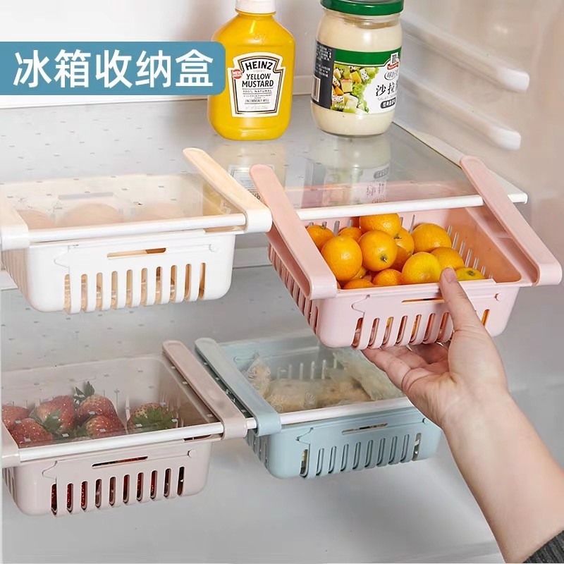 Cross-border explosive kitchen refrigerator storage box sundries storage box Food and beverage drawer storage box storage rack undefined