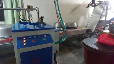 Jiaxian Boiler 24-48KW fully automatic electric heating furnace steam generator, cement bridge maintenance, slaughterhouse brewing 48kw high-temperature fully automatic three-box 380V, 7kg pressure Specification image