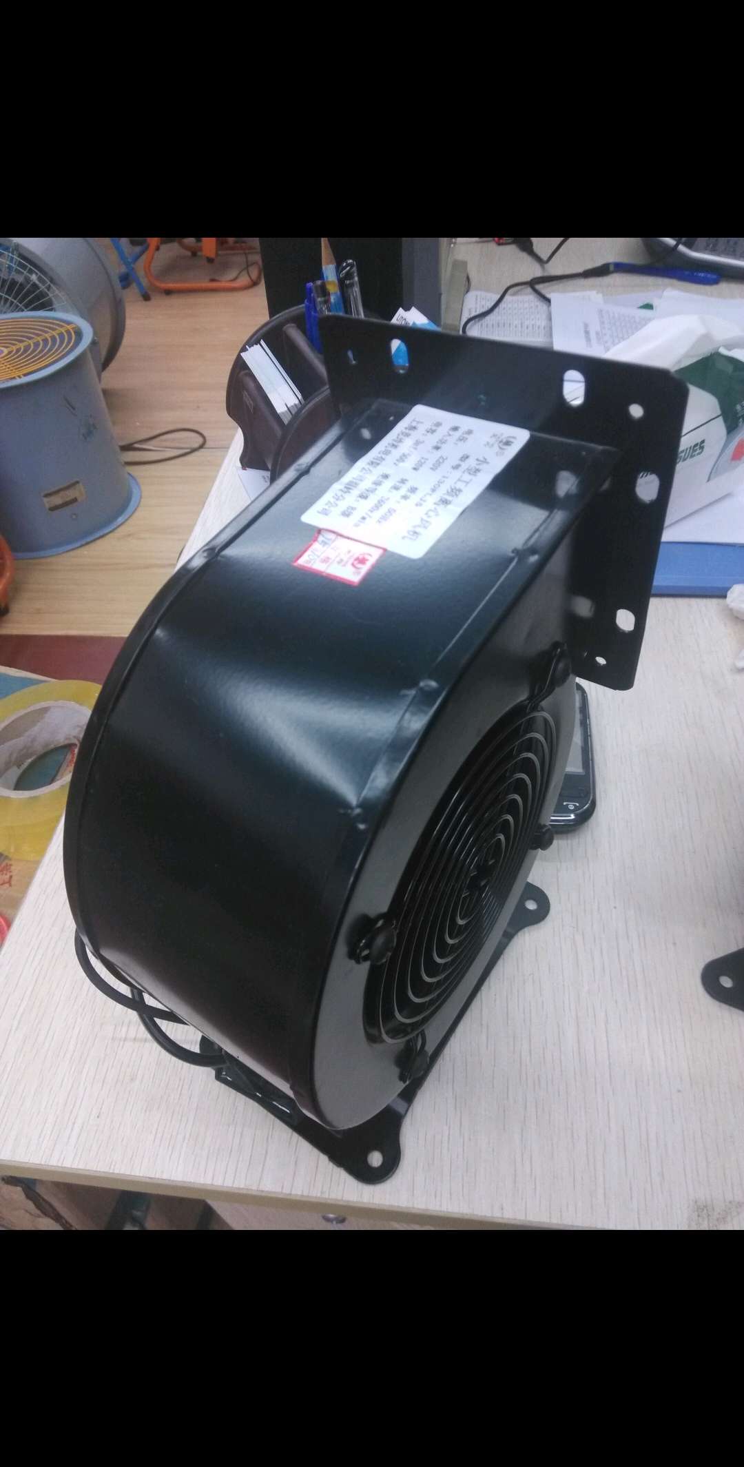 Small industrial frequency centrifugal fan, 120 watts Application Scenario