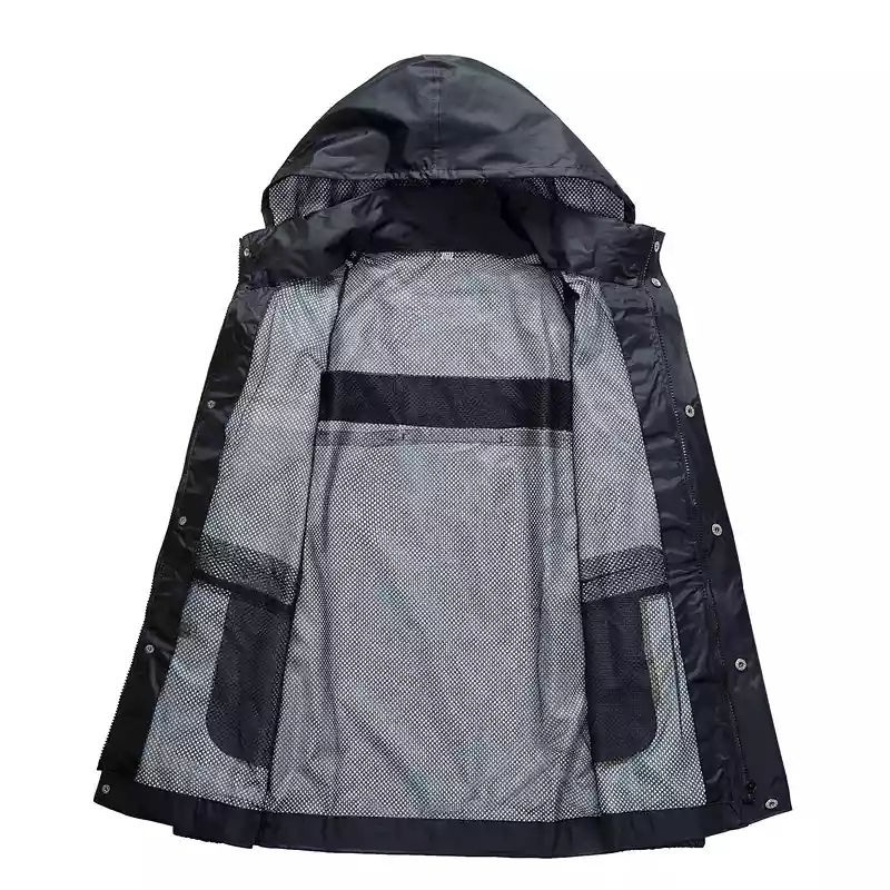 保护神牌时尚夜光反光雨衣 透气式分体雨衣套装上衣和裤子详情图5