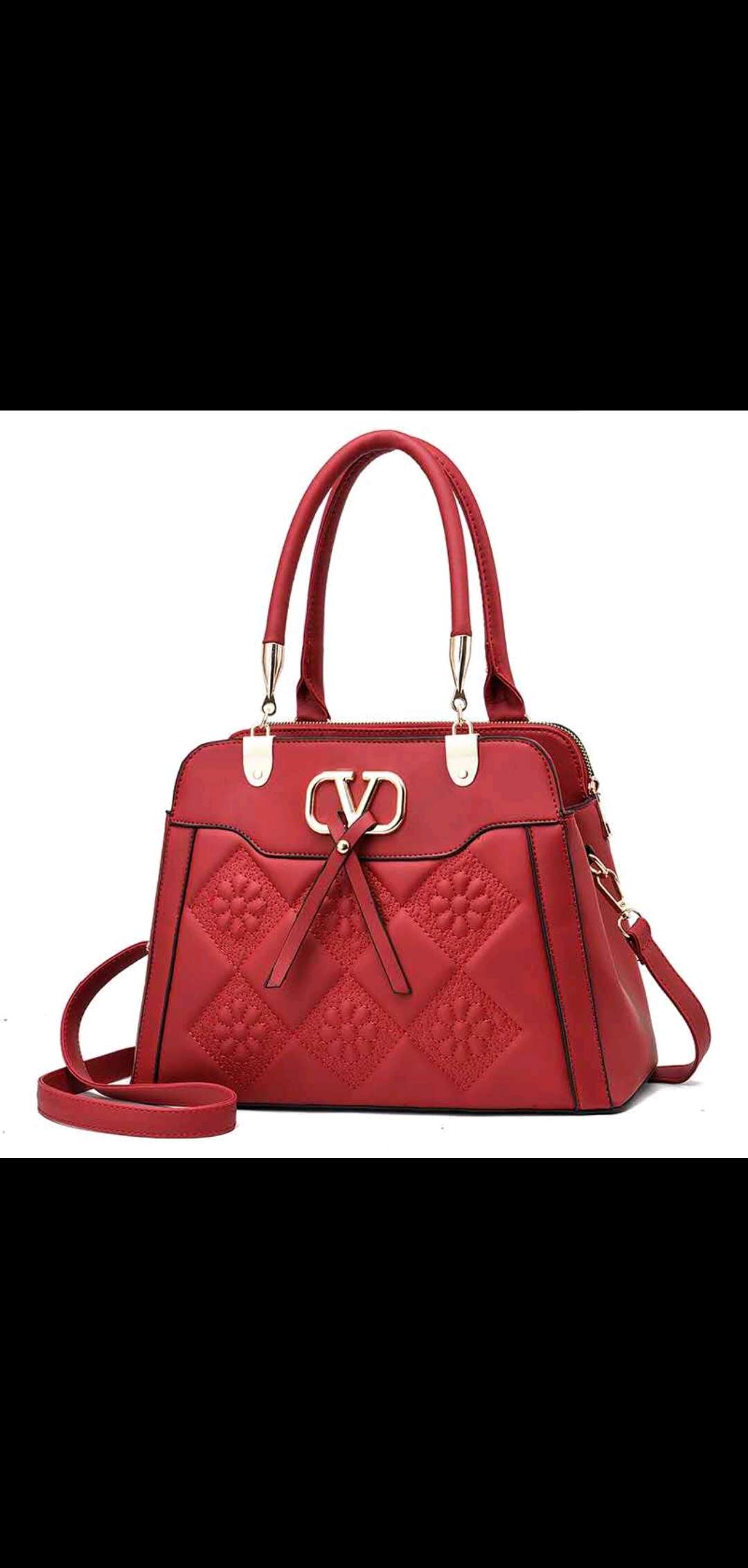 European and American fashionable and simple embroidered thread handbag, women's single-shoulder crossbody bag, and other fashionable women's bags Specification image