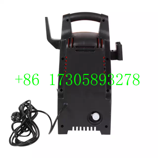 1200W high-pressure cleaner, carbon brush motor, high-pressure car wash machine, commercial and household cleaning, car wash pump, aluminum coil detail image 3