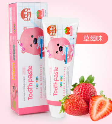 Bolele Children's Toothpaste with strawberry flavor detail image 2