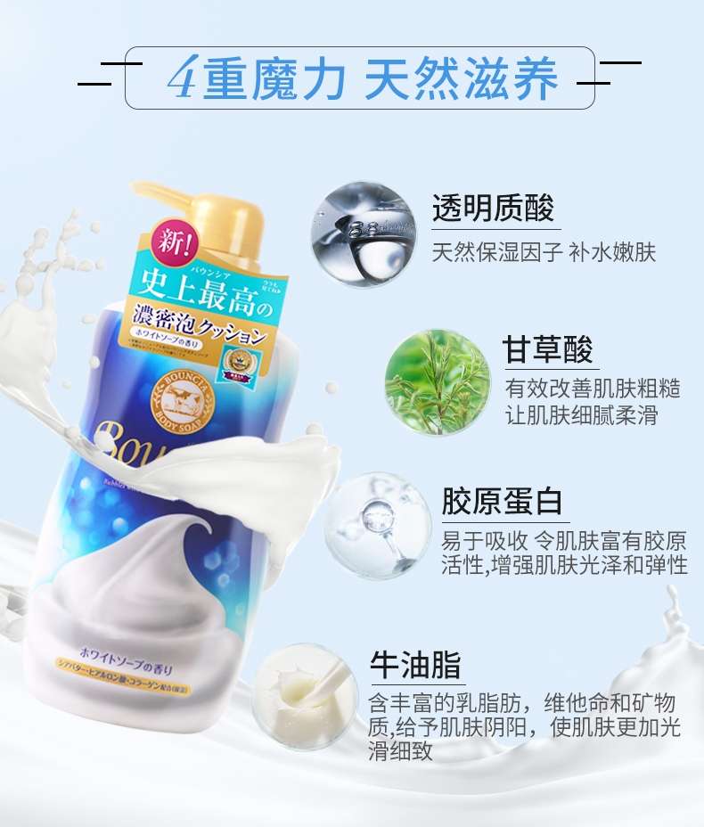 Milk Stone Body Wash (Light Elegant Flower) 480Ml Application Scenario