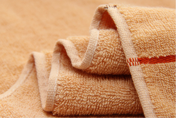 Sanjun household adult soft face towel, plain satin towel detail image 8