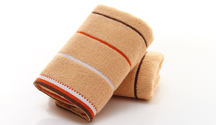 Sanjun household adult soft face towel, plain satin towel detail image 6