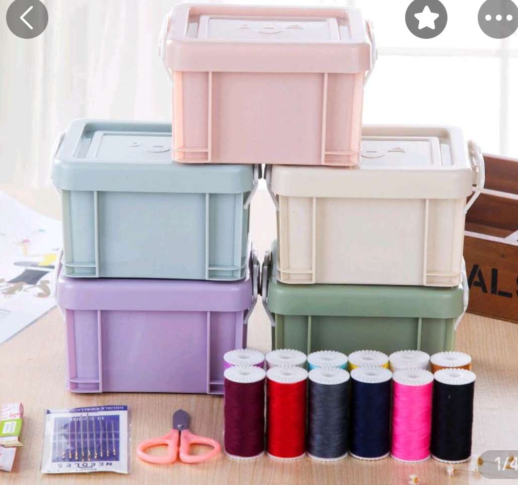 高档双层针线套装细节图