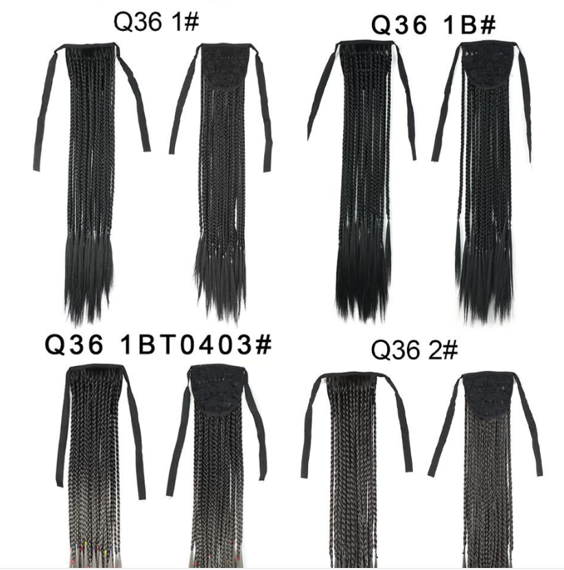 نوع جديد من الشعر المستعار، ذيل الحصان، ذيل الحصان، ذيل الحصان detail image 6