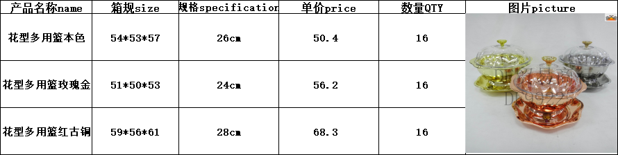 DF99225  花型多用篮  DF  TRADING HOUSE详情图11