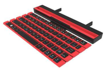 蓝牙键盘手机键盘无线卷轴式折叠多设备连接手机平板IPAD便携式详情图2