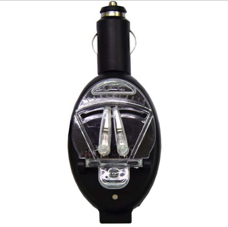 New Solar 12V Car Trailer Five Mobile Phone Clip Charger With African Battery Clip full figure