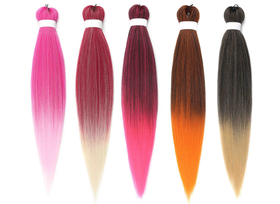 大辫子   低温阻燃大辫子低温定型假发批发蓬松26英寸90gEZ详情图11