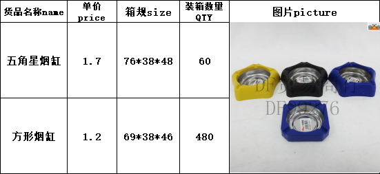 DF99217  烟缸个性创意不锈钢烟灰缸海星潮流防摔不跑灰家用餐厅酒吧DF  TRADING HOUSE详情图8